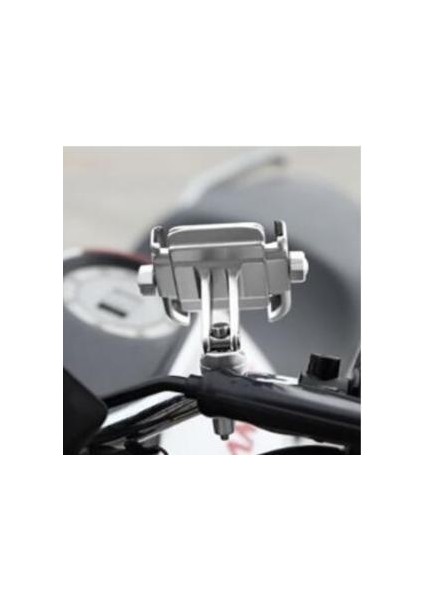 Motor Bisikleti Bisiklet Motosiklet Telefon Montaj Tutucu Dereceler Rotasyon Telefon Tutucu Için iPhone Samsung Xiaomi Evrensel (Yurt Dışından)