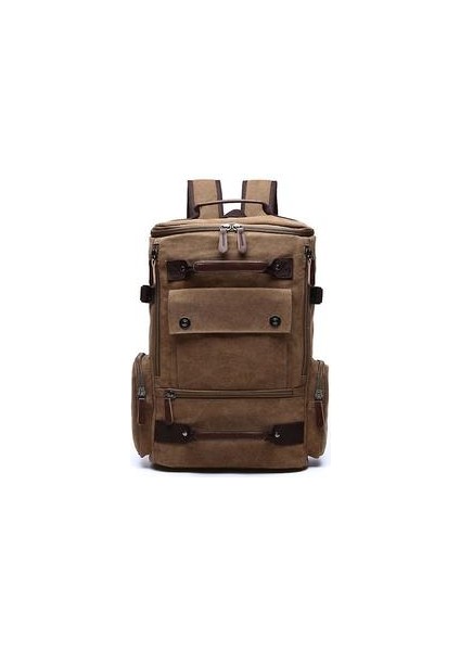 Erkek Vintage Tuval Seyahat Sırt Çantası (Yurt Dışından) fırsatları