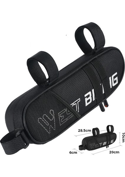 Bisiklet Üçgeni Yansıtıcı Çanta Boyut: 1.3l (Yurt Dışından)