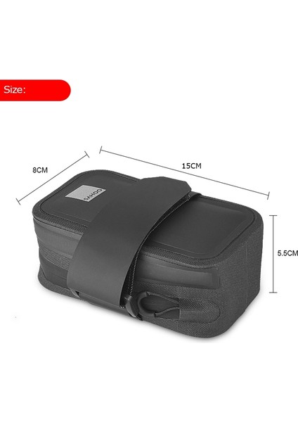 0.5l Tpu Su Geçirmez Taşınabilir Bisiklet Tail Çanta Eyer Çantası (Yurt Dışından)