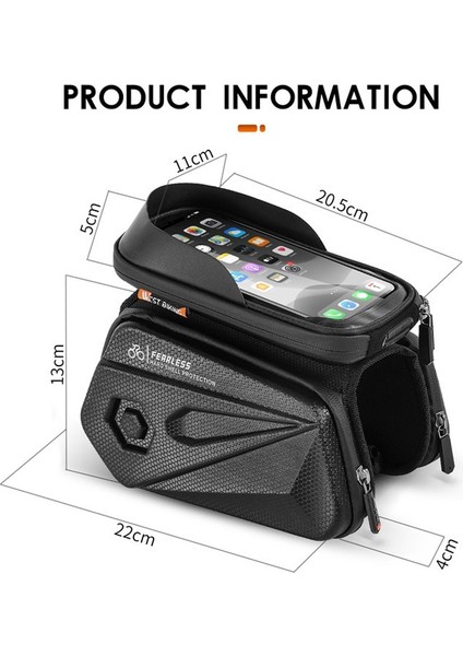 Bisiklet YP0707256 Sert Kabuk Dağ Bisikleti Bisiklet Ön Işın Paket Binicilik Ekipmanları (Yurt Dışından) modelleri