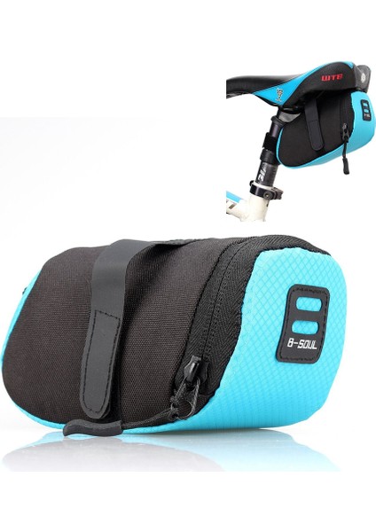 3 Renkli Naylon Bisiklet Torbası Bisiklet Su Geçirmez Depolama Eyer Torbası Bisiklet Kuyruğu Arka Kese Torbası (Yurt Dışından) fiyatları