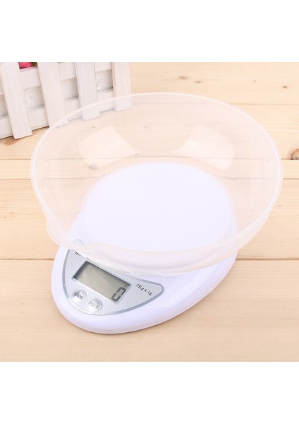 Dijital Ölçekli LED Mutfak Tartısı - Beyaz (Yurt Dışından)