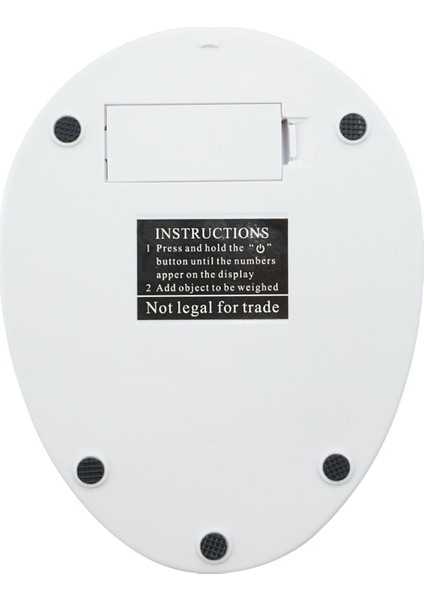 Dijital Ölçekli LED Mutfak Tartısı - Beyaz (Yurt Dışından) fiyatları