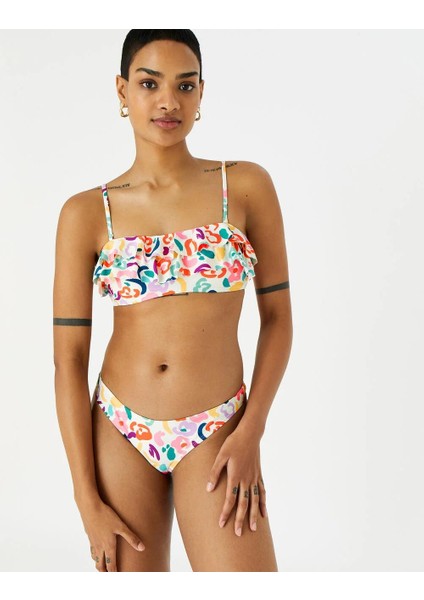 Renk Sıçraması Pantolon Parlak