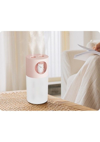 Mini Taşınabilir Araba Nemlendiricisi Temel Aroma Difüzör Seyahat Ofisi Pembe (Yurt Dışından)