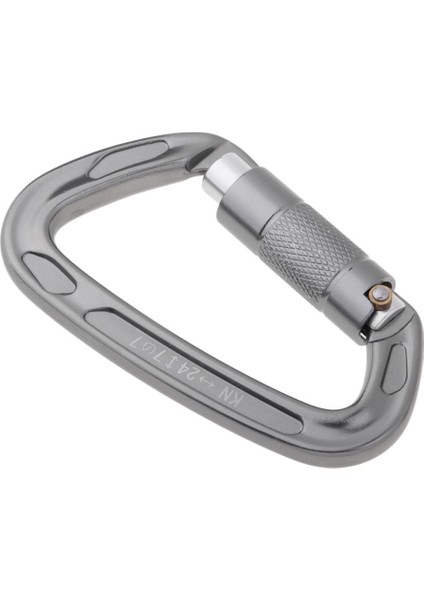 24KN Otomatik Kilitli Karabaşık Hammock Karabina Tokası Gri Rappelling Gri (Yurt Dışından) fırsatları