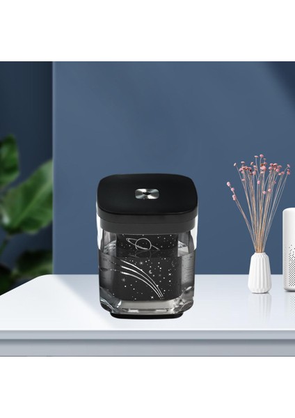 Taşınabilir USB Nemlendirici 7 Renkli LED Gece Işık Bebek Oda Hava Difüzör Sessiz Siyah (Yurt Dışından) modelleri