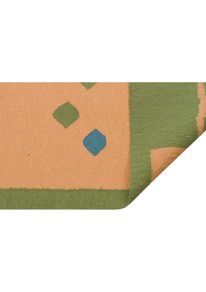 El Dokuma Yün Vintage Kilim 134 x 198 cm 8694