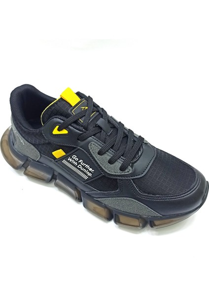 Siyah Erkek Sneaker Spor Ayakkabı