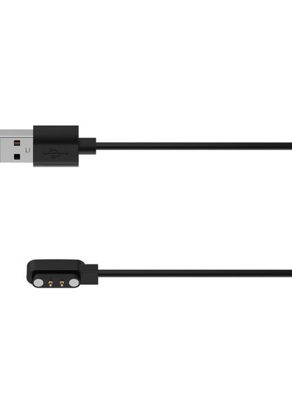 Gürültü Geniş Uyumluluk Için 2-Pin Akıllı Izle Şarj Kablosu Kullanışlı Siyah modelleri