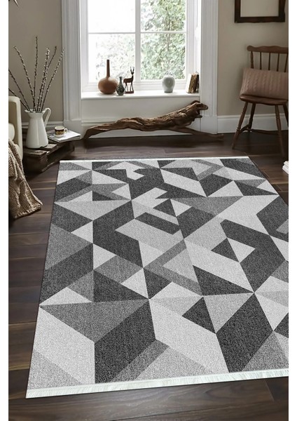 Dijital Baskılı Kaymaz Taban Yıkanabilir Modern Salon Halısı Mutfak Halısı ve Yolluk NH-SD-1008