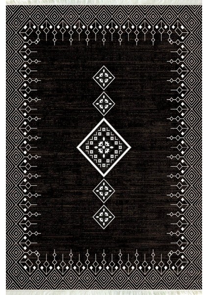 Dijital Baskılı Kaymaz Taban Yıkanabilir Modern Salon Halısı Mutfak Halısı ve Yolluk NH-SD-1108