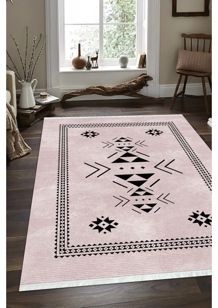 Dijital Baskılı Kaymaz Taban Yıkanabilir Modern Salon Halısı Mutfak Halısı ve Yolluk NH-SD-859