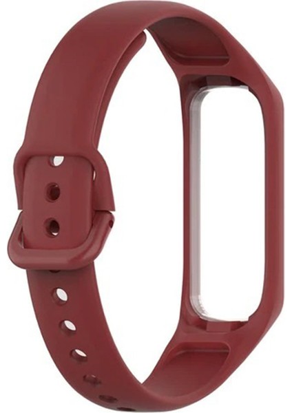 Samsung Galaxy Fit 2 Akıllı Bileklik Uyumlu Silikon Kordon Kayış