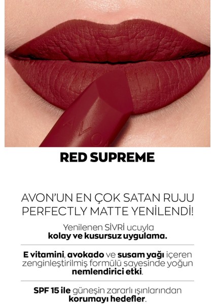 Ultra Mat Marvellous Mocha, Red Supreme ve Pure Pink Üçlü Ruj Paketi