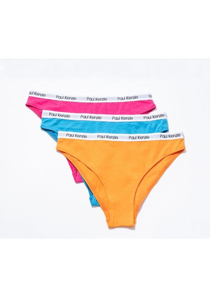Soft Touch Kadın Slip Külot - Color Rain modelleri