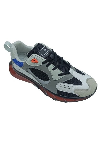 Siyah Beyaz Erkek Sneaker Spor Ayakkabı