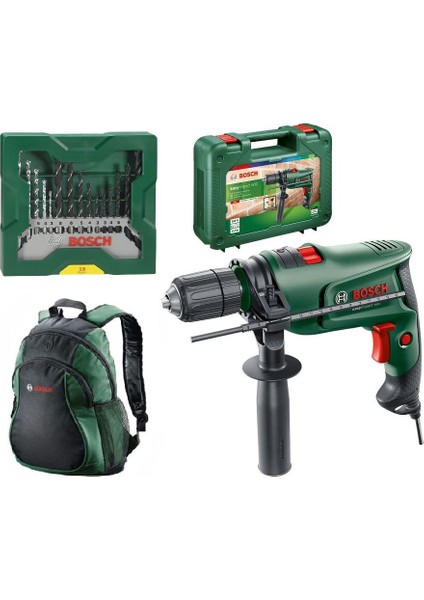 Dekupaj Testere Makinası Pst 650 + Bosch Darbeli Matkap Easyimpact 600 + Matkap Ucu Seti
