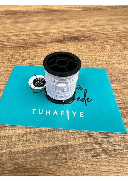 Lastik Ip Makara Beyaz