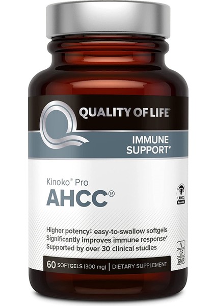 Premium Kinoko Ahcc 60 Tablet Soft Geil -