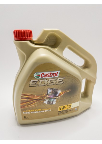 Edge 5W-30 Ll 4 Litre Tam Sentetik Motor Yağı (Üretim Yılı: 2022)