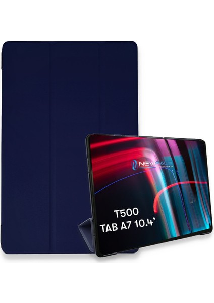 Asil Bilişim Samsung Galaxy T500 Tab A7 10.4 Inç Kılıf Smart Case Katlanır Standlı Kılıf