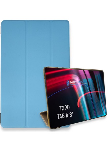 Samsung Galaxy T290 Tab A 8 Kılıf Smart Case Katlanır Standlı Kılıf