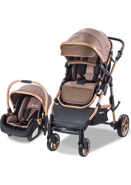 Baby Care BC-340 Bora Cross Travel Puset Gold/kahve ( N )