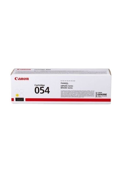 CRG-054 Sarı Orjinal Toner MF-642CDW