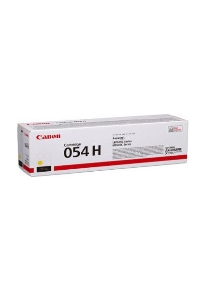 CRG-054H Sarı Orjinal Toner Yüksek Kapasite MF-640C