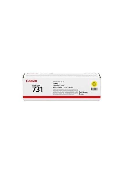 CRG-731 Sarı Orjinal Toner MF-624CW