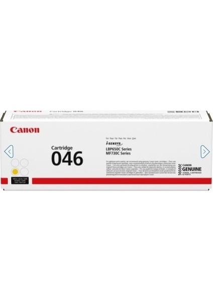 CRG-046H Sarı Orjinal Toner Yüksek Kapasite MF-733CDW