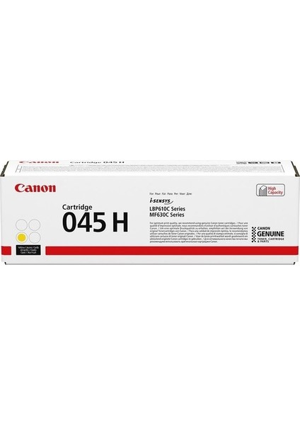 CRG-045H Sarı Orjinal Toner Yüksek Kapasite MF-631CDW
