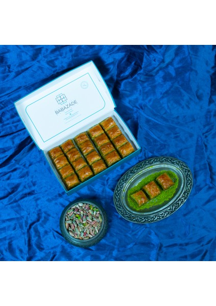 Hurma Sulu Fıstıklı Vegan Prens Baklava 0.5 kg