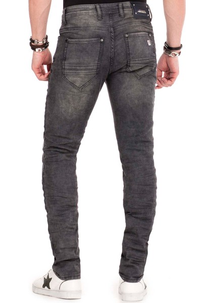 CD374 Eskimiş Slim Fit Siyah Erkek Kot Pantolon fırsatları