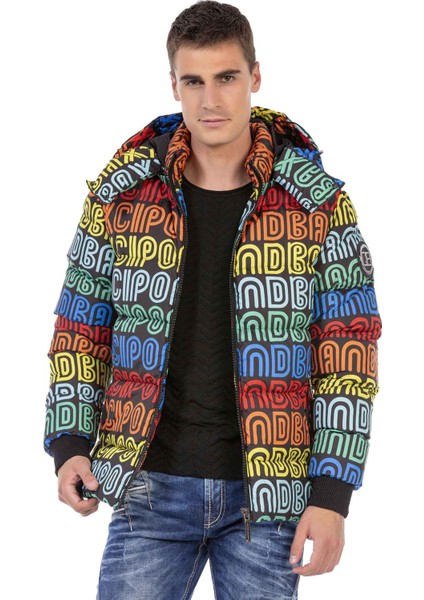 CM186 Renkli Şişme Mont