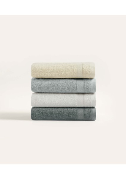 Likya Bordür 4lü Yüz Havlu Seti 1002A fiyatları