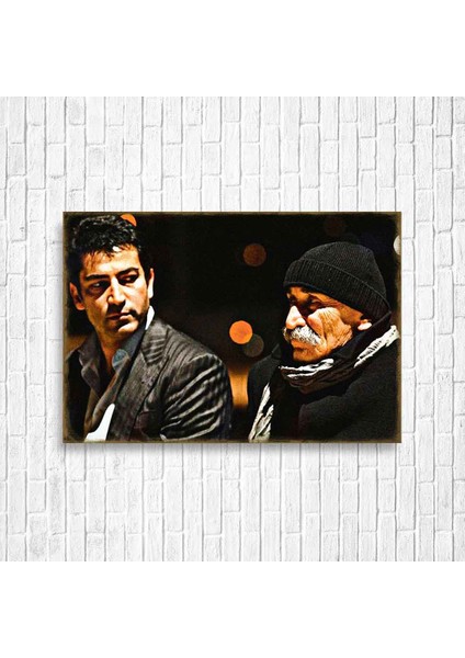 Ezel Retro Ahşap Poster
