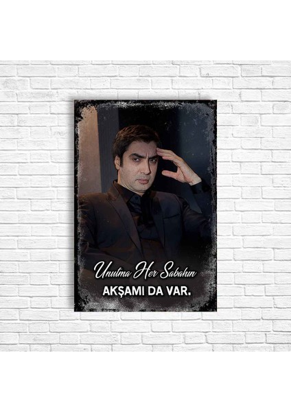 Kurtlar Vadisi Retro Ahşap Poster