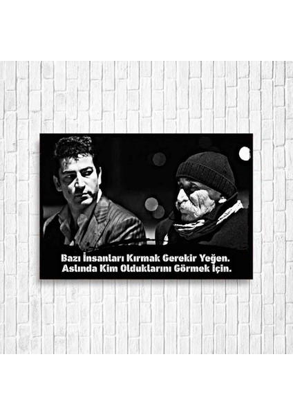 Ezel Retro Ahşap Poster
