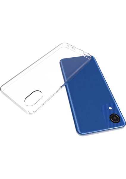 Samsung Galaxy A03 Çekirdek Şeffaf Için Su Geçirmez Doku Kılıfı fiyatları