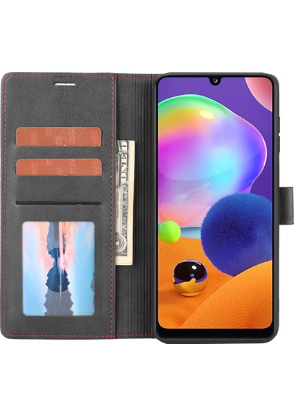 Samsung Galaxy A31 Black Için Clic Deri Telefon Kılıfı fırsatları