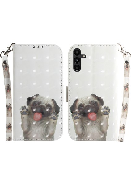 Samsung Galaxy A13 5g Heart Panda Için Deri Telefon Kılıfı(Yurt Dışından) modelleri