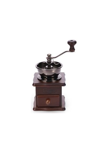 Masif Ahşap Manuel Kahve Fasulye Öğütücü Seramik ile Çekirdek Mini Ev Espresso Baharat Toz Öğütücü Seramik Millstone | Fasulye Taşlama Makinesi | Kahve Millmanual Kahve Öğütücü