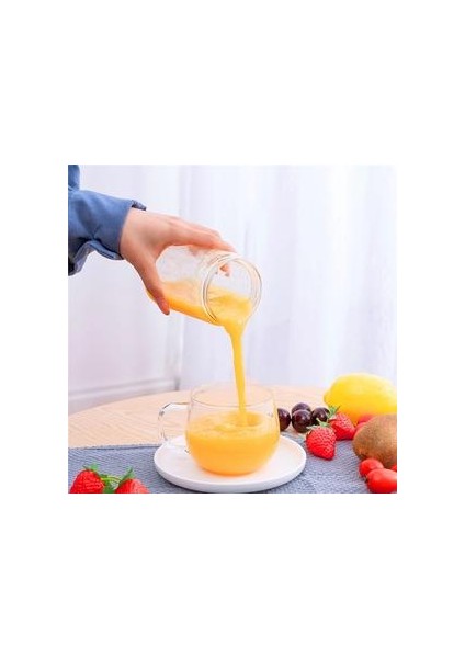 Mini Taşınabilir Elektrikli Sıkacaklar Mikser Turuncu Meyve Smoothie Blender Gıda Işlemci Makinesi