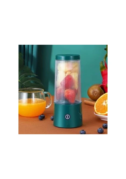 Mini Taşınabilir Elektrikli Meyve USB Şarj Edilebilir Meyve Sıkacağı Kablosuz Smoothie Maker Blender Makinesi