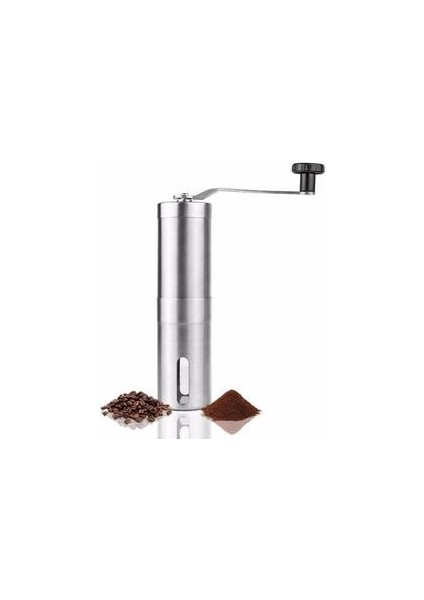Manuel Espresso Kahve Değirmeni Değirmeni Kahve Çekirdekleri Kırıcı Paslanmaz Çelik Burr ile Ayarlanabilir Ayar Coffeeware Mutfak Aletleri | Manuel Kahve Öğütücüler