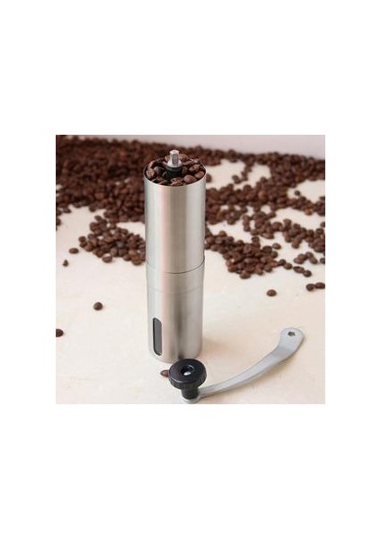 Manuel Espresso Kahve Değirmeni Değirmeni Kahve Çekirdekleri Kırıcı Paslanmaz Çelik Burr ile Ayarlanabilir Ayar Coffeeware Mutfak Aletleri | Manuel Kahve Öğütücüler
