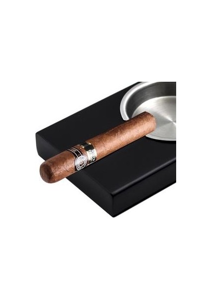 Metal Puro Küllük Ev Kül Tepsi Açık Lüks Çift Tutucu Puro Sigara Küllükler Puro Aksesuarları Erkekler | Puro Aksesuarları fiyatları